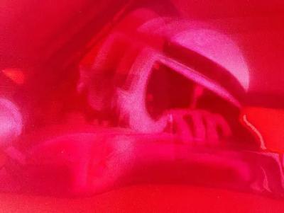 Robert Bob Peak Racing Cars in Bright Red Sports Illustrated Illustration Sports Car Pink