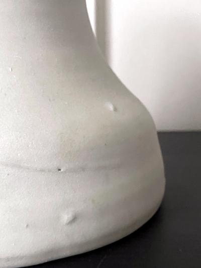 Robert Chapman Turner Sculptural Ceramic Funnel Vase by Robert Turner