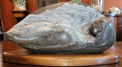 Robert Dale Tsosie Sleepy Mountains Sculpture by RD Tsosie