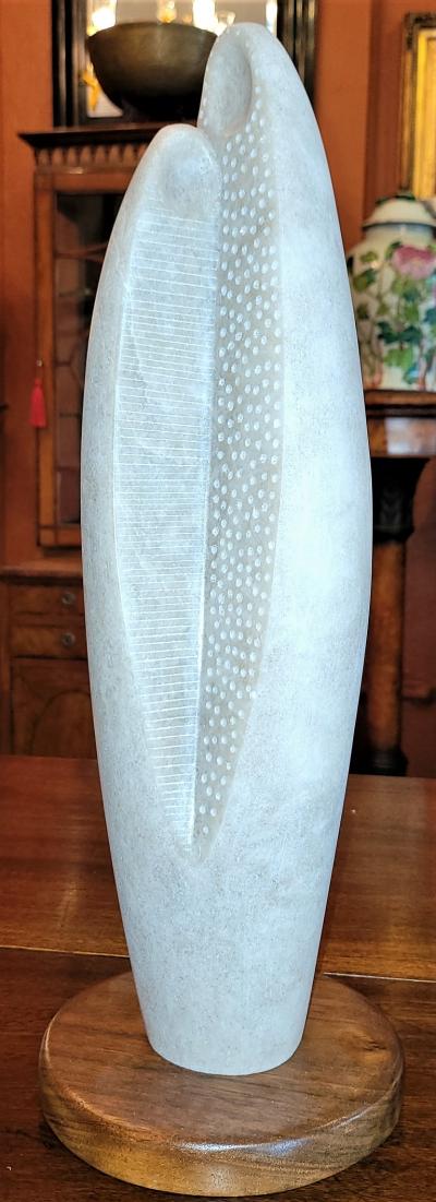 Robert Dale Tsosie Soul Mates Utah Alabaster Sculpture by RD Tsosie