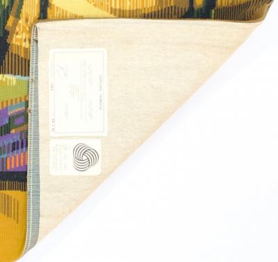 Robert Debieve Mid Century French Tapestry Signed and Design by Robert Debieve 4 0 x 5 8 