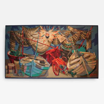 Robert Debieve Wall Hanging Mural by Robert Debieve