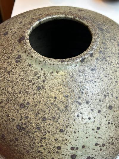 Robert Deblander Ceramic Vase by Robert Deblander France 1970s