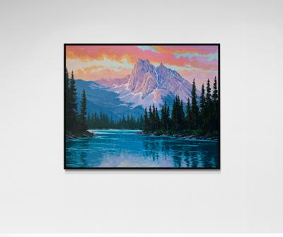 Robert E Wood Emerald Lake Glow