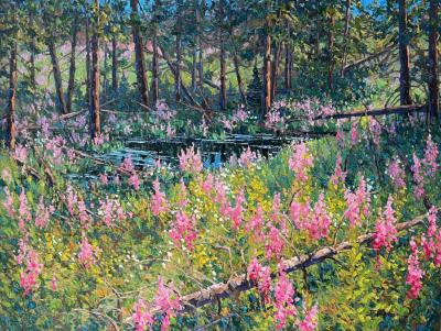 Robert E Wood Fireweed Forest