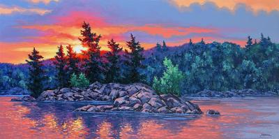 Robert E Wood Lake of the Woods Sunset
