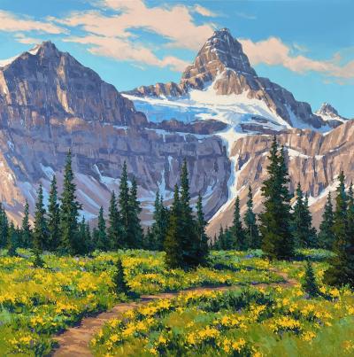 Robert E Wood Mount Assiniboine Wildflowers