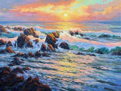 Robert E Wood Pacific Sunset