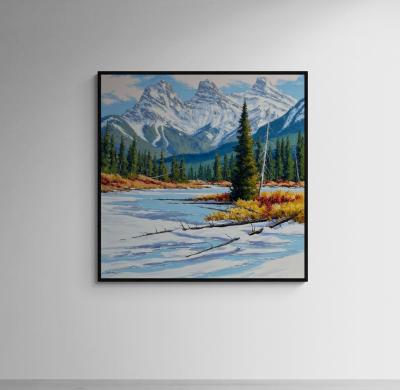 Robert E Wood Spring Thaw Three Sisters