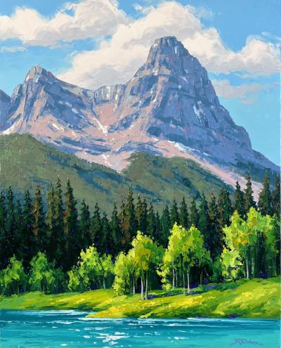 Robert E Wood Summer at Ha Ling Peak