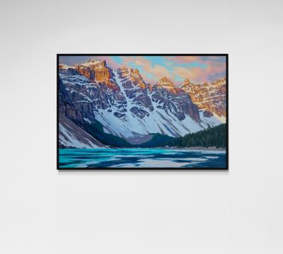 Robert E Wood Sunrise Peaks Moraine Lake