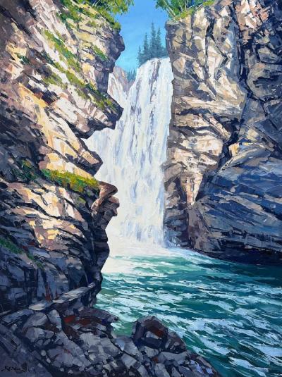 Robert E Wood Upper Falls Johnston Canyon