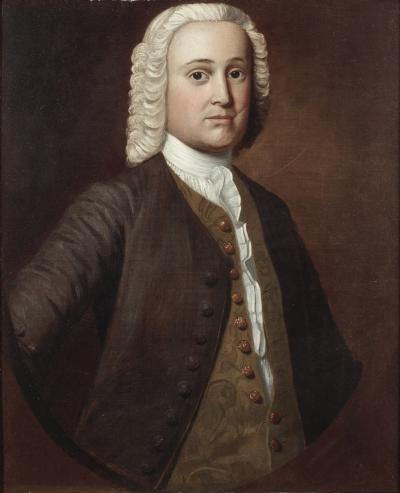 Robert Feke PORTRAIT OF CAPTAIN WILLIAM STODDARD CIRCA 1739