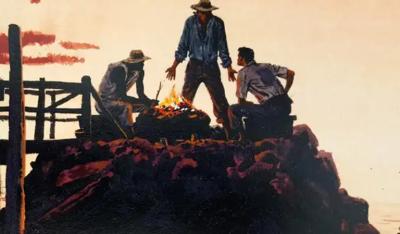 Robert Funk Silver Man in the Bronx