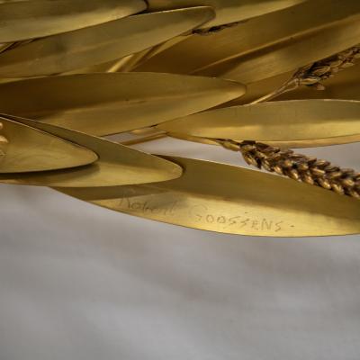 Robert Goossens Crown of Wheat Mirror