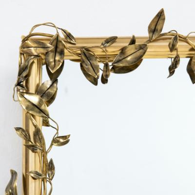 Robert Goossens Foliage Mirror by Robert Goossens in 1980 circa