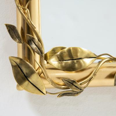Robert Goossens Foliage Mirror by Robert Goossens in 1980 circa