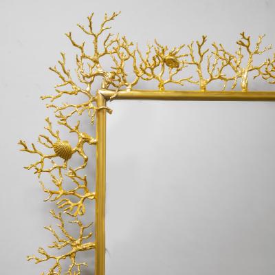 Robert Goossens Miroir Corail et Coquillages 