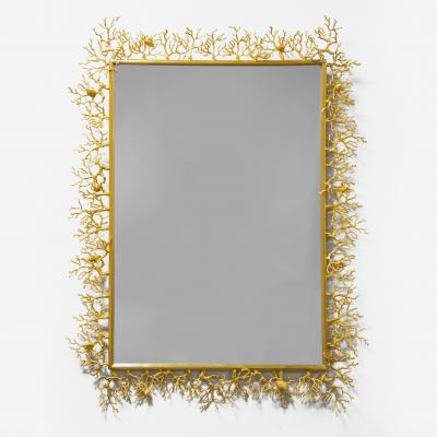 Robert Goossens Miroir Corail et Coquillages 