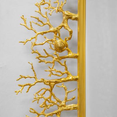 Robert Goossens Miroir Corail et Coquillages 