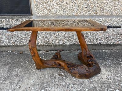 Robert Guillerme French Organic Modern Root Cocktail Table