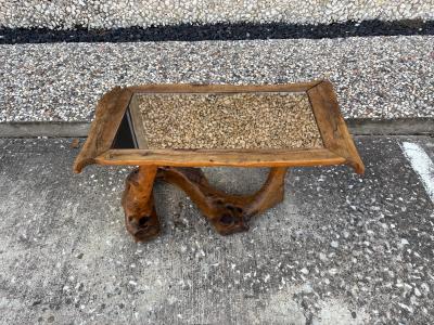 Robert Guillerme French Organic Modern Root Cocktail Table