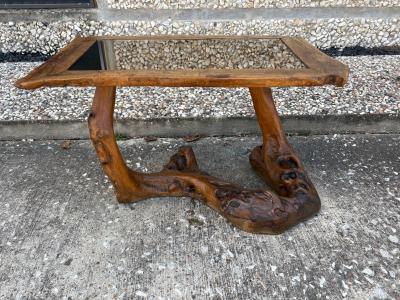 Robert Guillerme French Organic Modern Root Cocktail Table