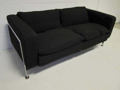 Robert Haussmann Pair of Loveseats by Robert Haussmann for Stendig Mid Century Modern