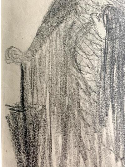 Robert Henri Framed Figurative Drawing by Robert Henri Ashcan School