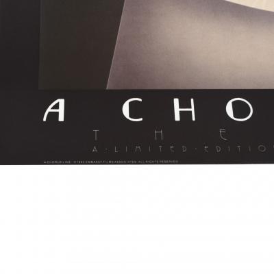 Robert Hoppe A Chorus Line Lithograph By Robert Hoppe