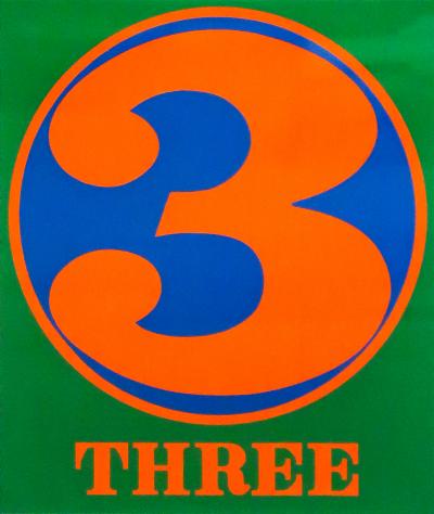 Robert Indiana Robert Indiana Robert Creeley Number Three 