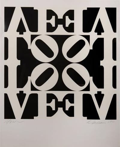 Robert Indiana The Decade Portfolio by ROBERT INDIANA