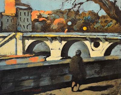 Robert Joseph McIntosh Bridge on the Tiber 