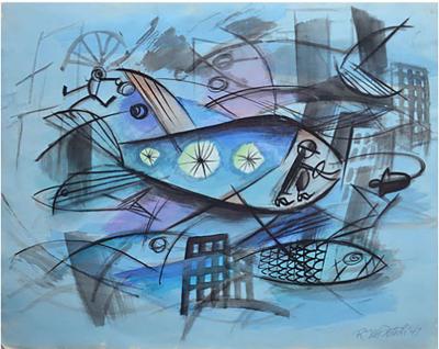 Robert Joseph McIntosh Fish Metropolis 