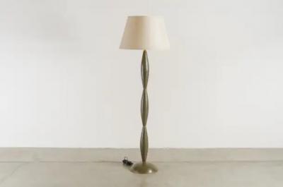 Robert Kuo Baluster Floor Lamp Moss Webb Design Cloisonn by Robert Kuo Limited Edition