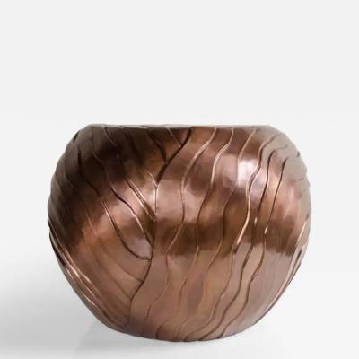 Robert Kuo Cascade Design Low Drum Stool by Robert Kuo Limited Edition Customizable