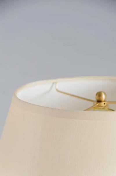 Robert Kuo Contemporary Cloisonn Baluster Lamp in Moss by Robert Kuo Limited Edition