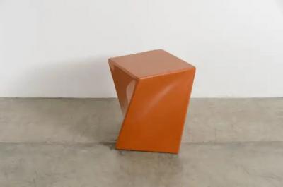 Robert Kuo Contemporary Niu Drumstool in Mila Lacquer by Robert Kuo Limited Edition