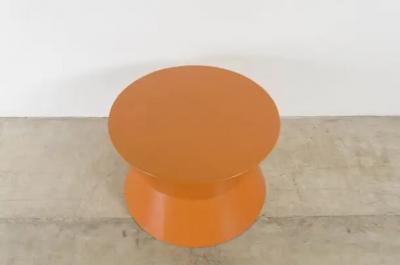 Robert Kuo Drumstool with Waist Mila Lacquer by Robert Kuo Handmade Limited Edition