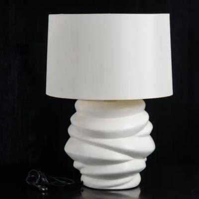 Robert Kuo Jie Jarlet Lamp Cream Lacquer by Robert Kuo Handmade Limited Edition