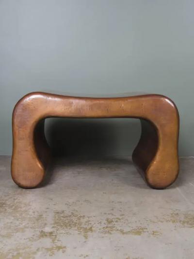 Robert Kuo Pong Leg Seat Copper by Robert Kuo Limited Edition In Stock
