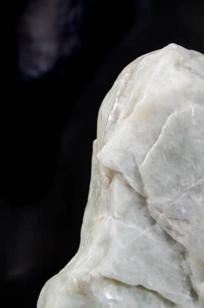 Robert Kuo Scholar Rock Nephrite Jade by Robert Kuo Hand Carved Limited Edition