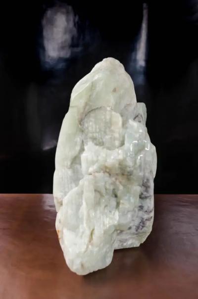 Robert Kuo Scholar Rock Nephrite Jade by Robert Kuo Hand Carved Limited Edition