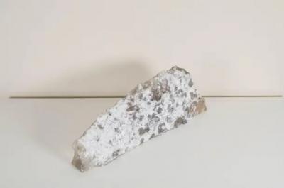 Robert Kuo Smoke Crystal Ice Sculpture by Rober Kuo Hand Carved in Stock