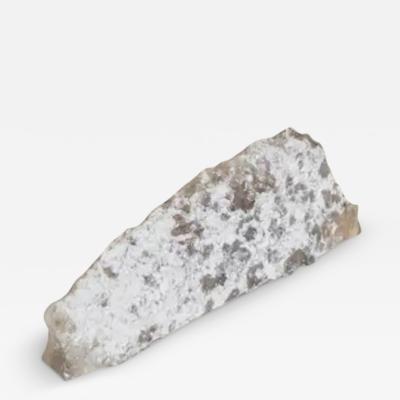 Robert Kuo Smoke Crystal Ice Sculpture by Rober Kuo Hand Carved in Stock