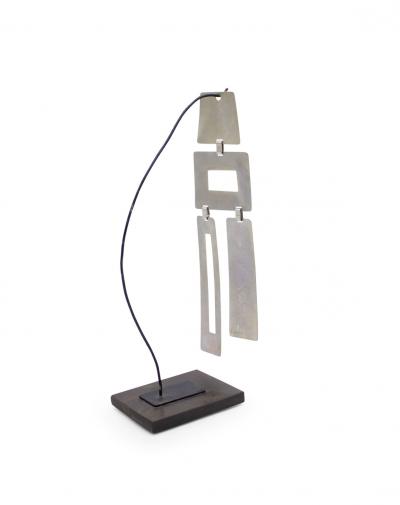 Robert Lee Morris Mobile Nickel Panel Sculpture