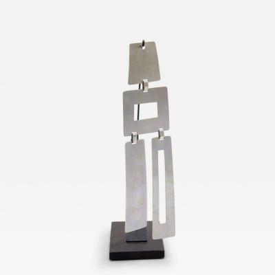 Robert Lee Morris Mobile Nickel Panel Sculpture