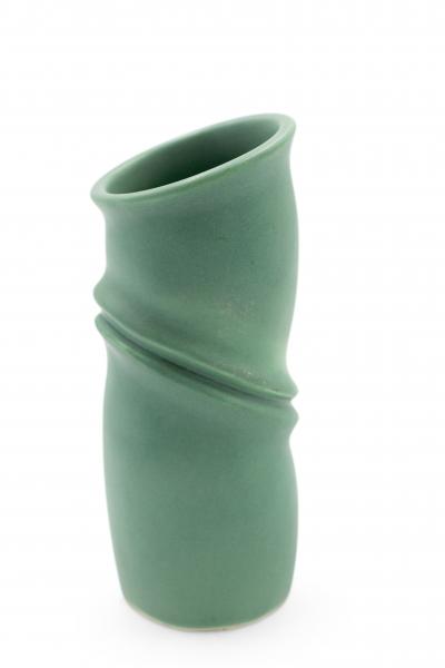 Robert Lee Morris Robert Lee Morris Celadon Ceramic Vase 1