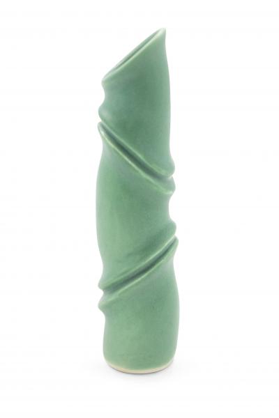 Robert Lee Morris Robert Lee Morris Celadon Ceramic Vase 2