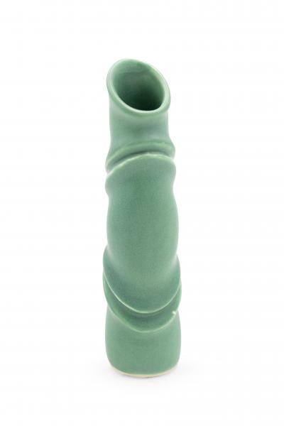 Robert Lee Morris Robert Lee Morris Celadon Ceramic Vase 3